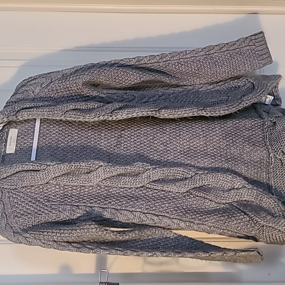 Light gray cardigan